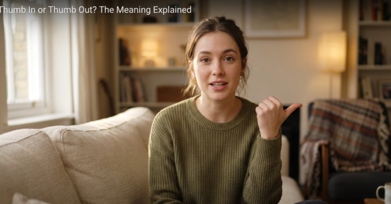 Thumb In or Thumb Out Meaning Explained