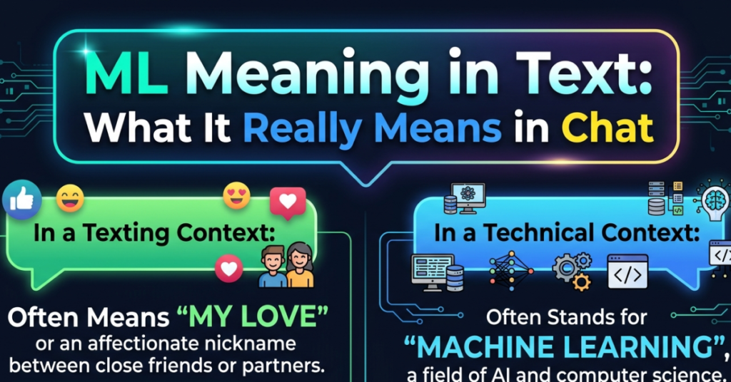 ML Meaning in Text: What It Really Means in Chat