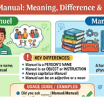 Manuel or Manual: Meaning, Difference & Usage Guide
