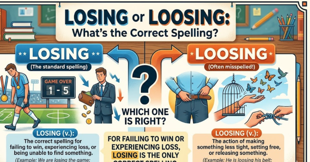 Loosing or Losing: What’s the Correct Spelling?