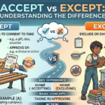Accept vs Except: Meaning, Difference, and Examples