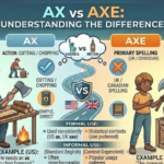 Ax vs Axe: Spelling Differences Explained