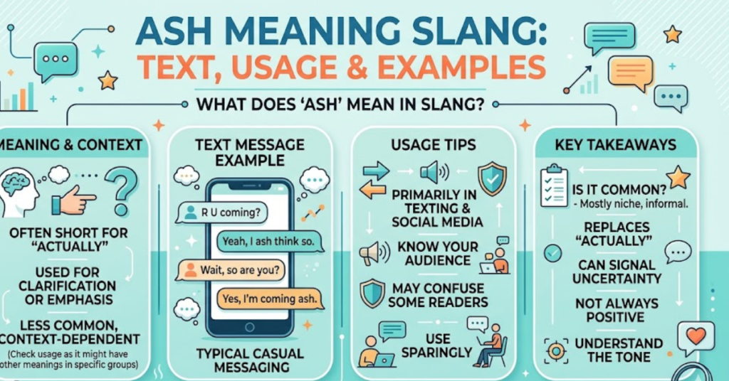 Ash Meaning Slang: Text, Usage & Examples