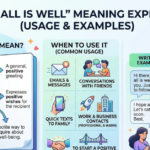 “Hope All Is Well” Meaning Explained (Usage & Examples)