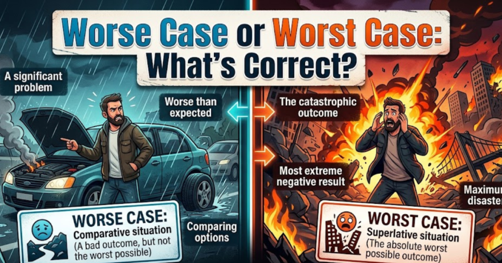 Worse Case or Worst Case: What’s Correct?