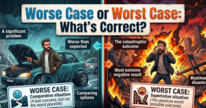 Worse Case or Worst Case: What’s Correct?