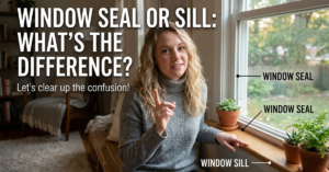 Window Seal or Sill: What’s the Difference?