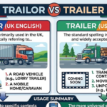 Trailor vs Trailer: Correct Spelling and Meaning