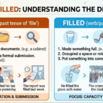 Filed vs Filled: Meaning, Difference & Usage