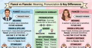 Fiancé vs Fiancée: Meaning, Pronunciation & Key Differences