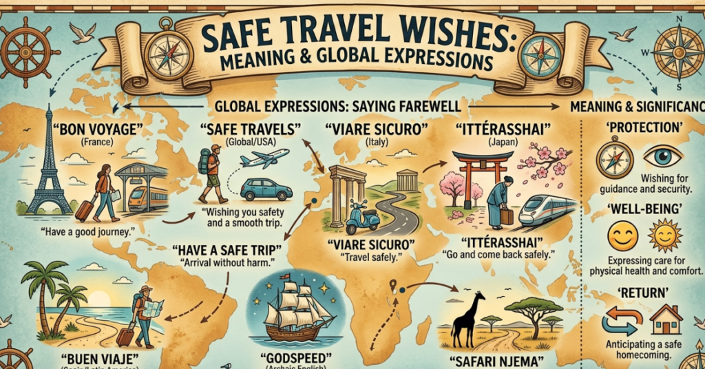Safe Travel Wishes: Meaning & Global Expressions