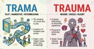 Trama vs Trauma: Meaning, Difference & Usage Guide